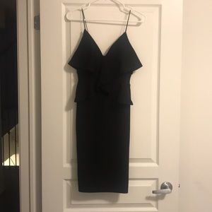 Black cocktail dress